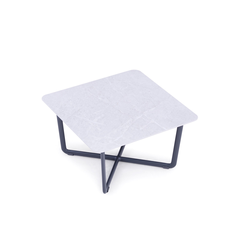 Fellow Aluminium-Lounge-Set Anthrazit-Hellgrau