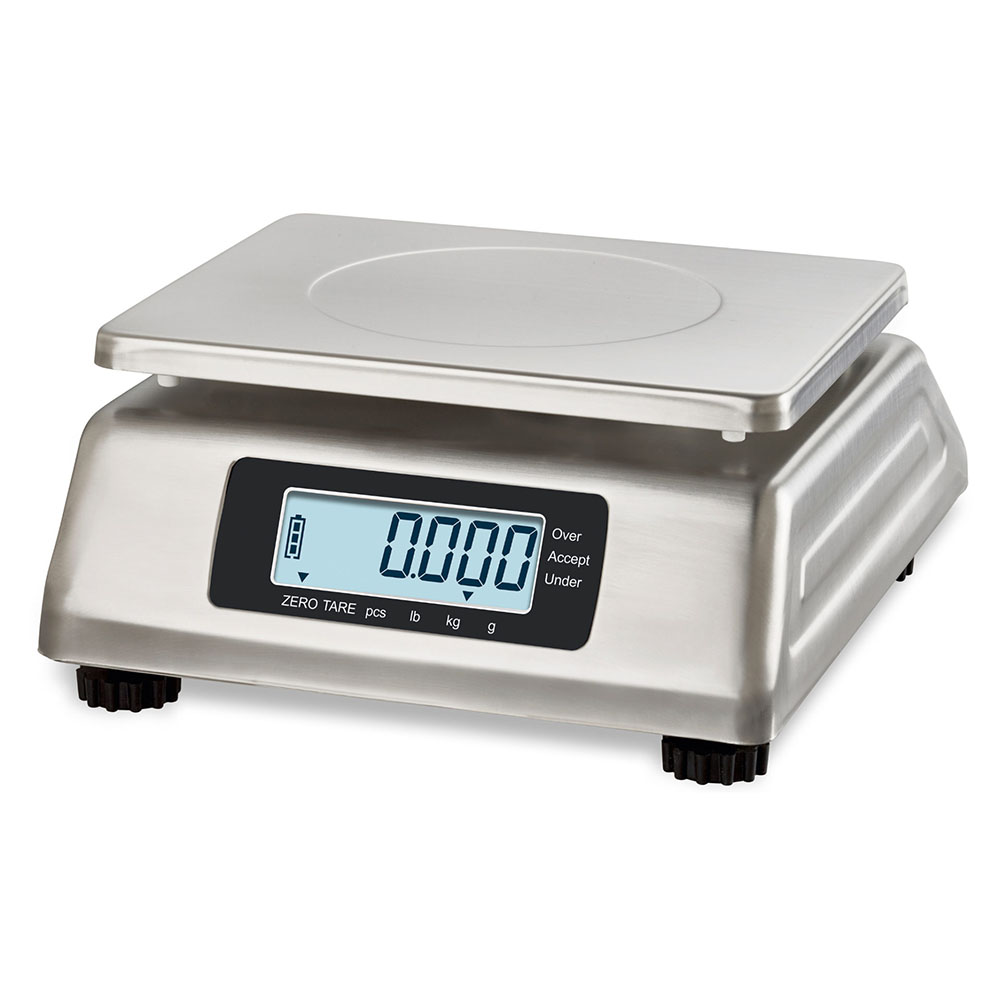 ADE Edelstahlwaage KWE 15-IP65 Rückseite