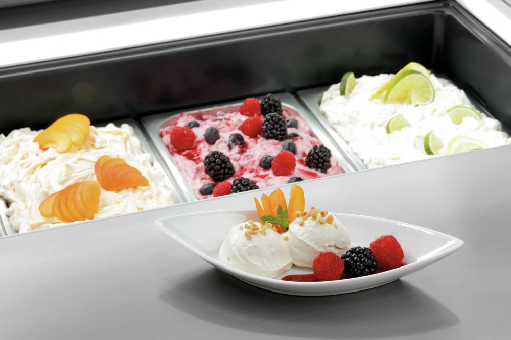 Bartscher Eisvitrine 4x6,5L-F