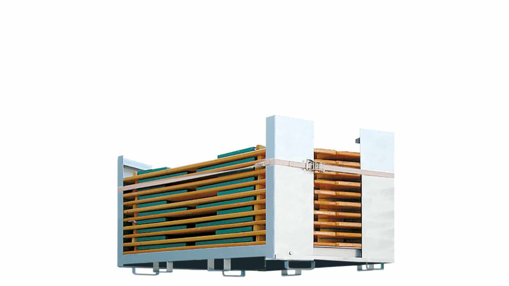 Transportcontainer inkl. Bierzeltgarnituren 10er Set