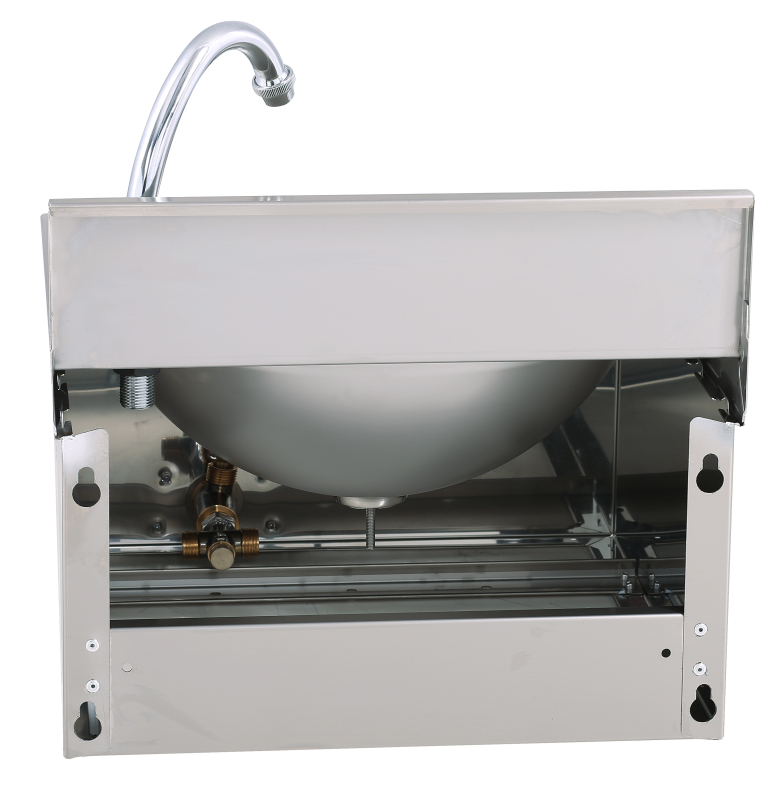 KBS Handwaschbecken 40 x 40 cm Rückansicht