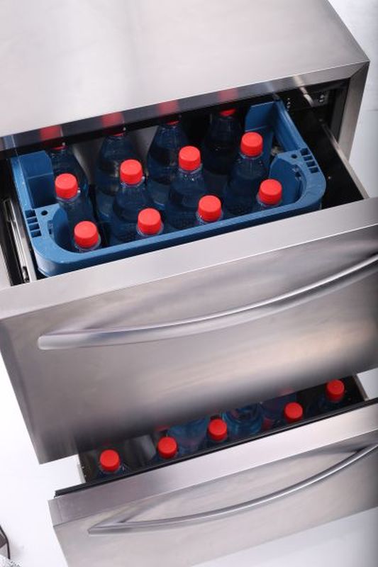 KBS Kühlschrank UKS 140 Wasserkisten