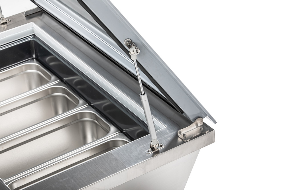 Aufsatzvitrine für Speiseeis ASV 14 Eis