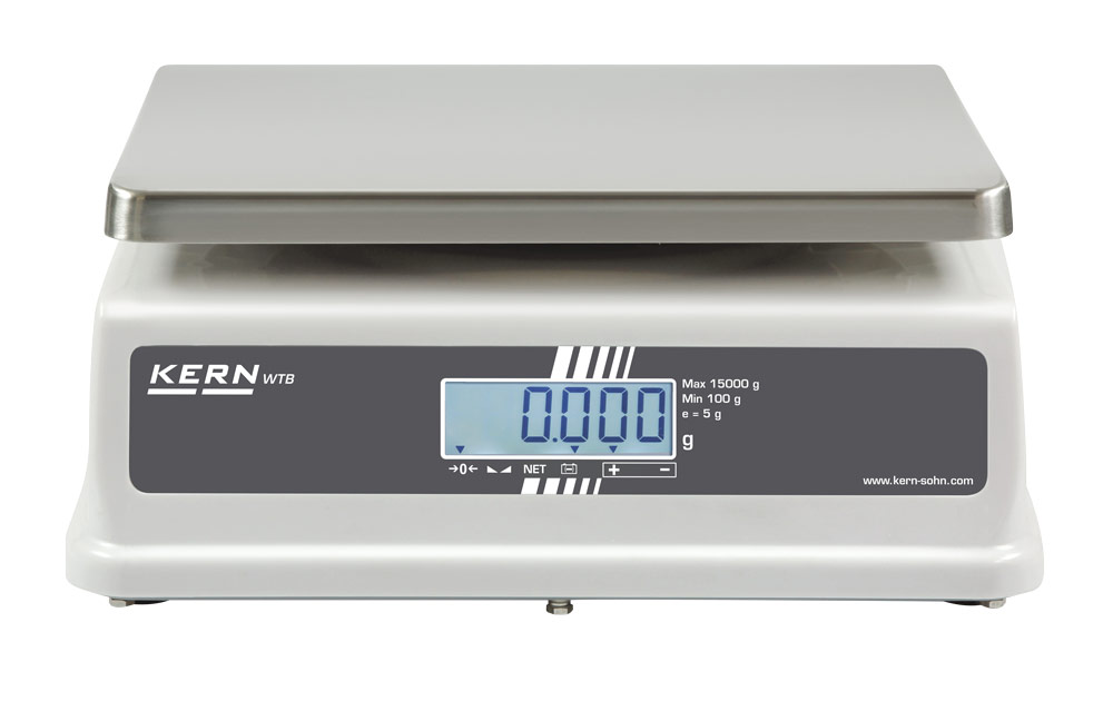 KERN Tischwaage WTB 30K-2NM Rückseite