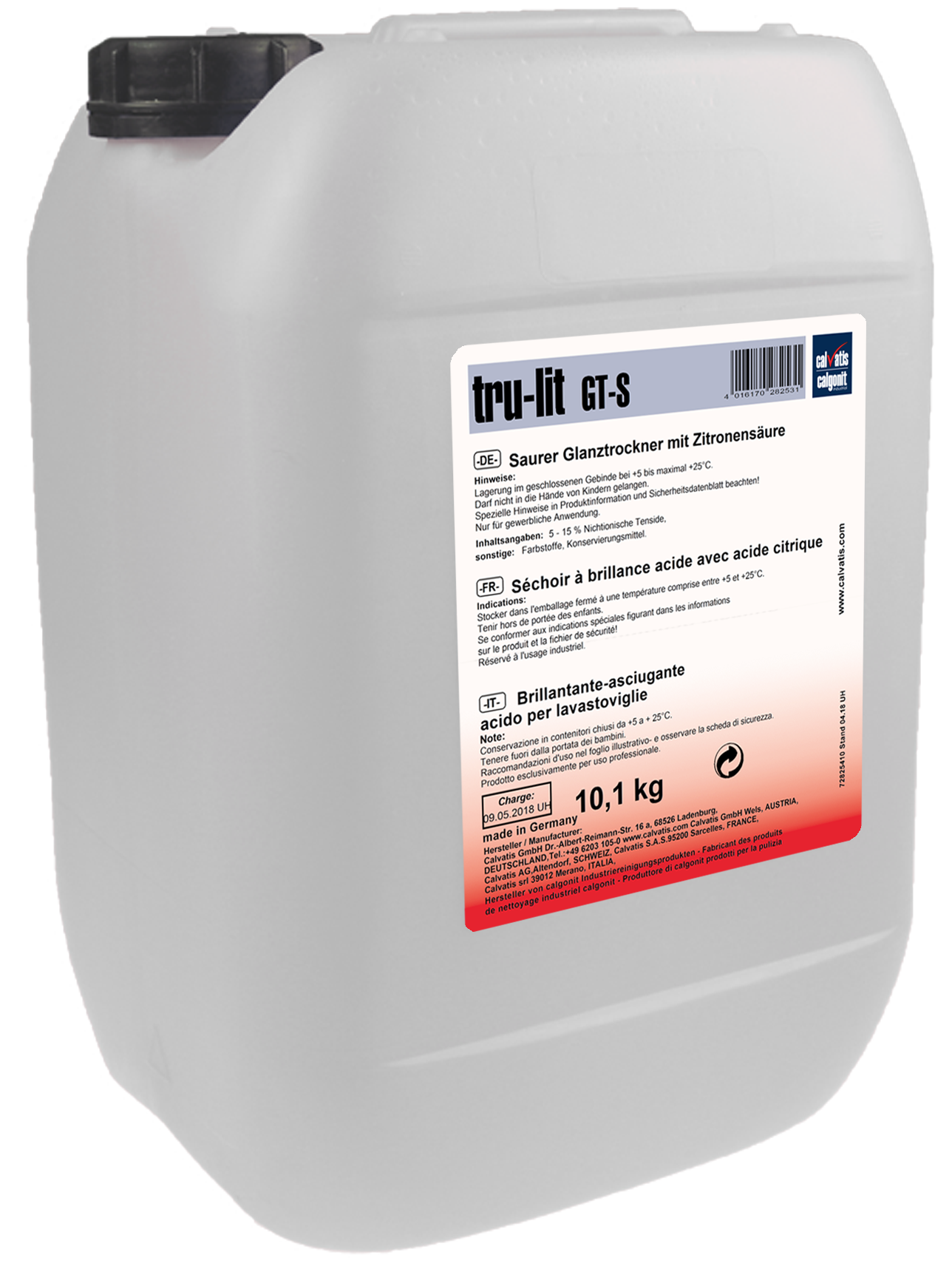 calvatis Klarspüler tru-lit GT-S 10 Liter