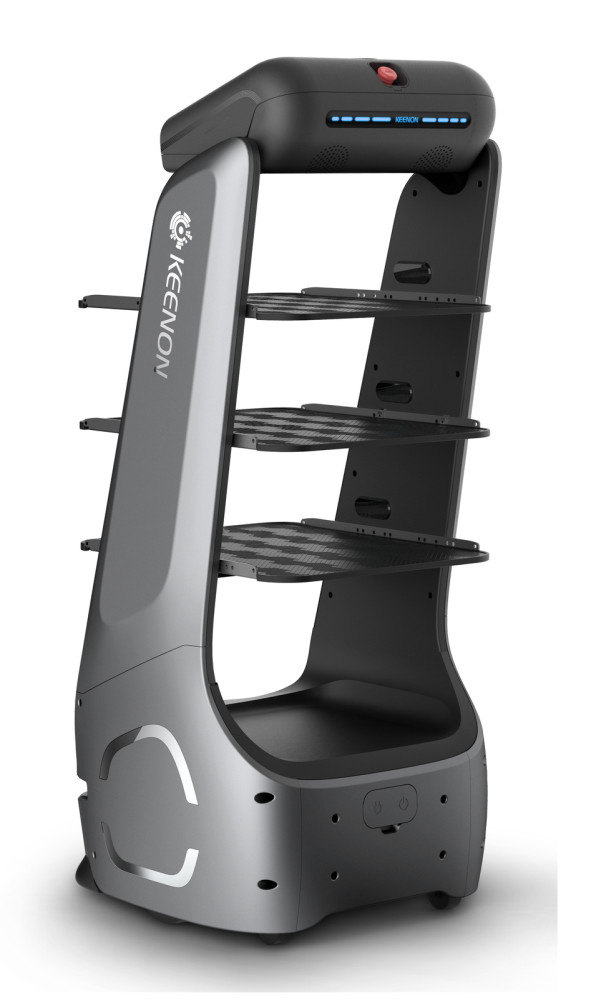 Serviceroboter Keenbot T5 Pro Rückseite