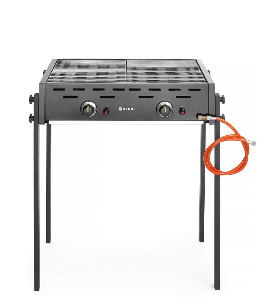 HENDI Gasgrill Roast-Master Pro Schwarz