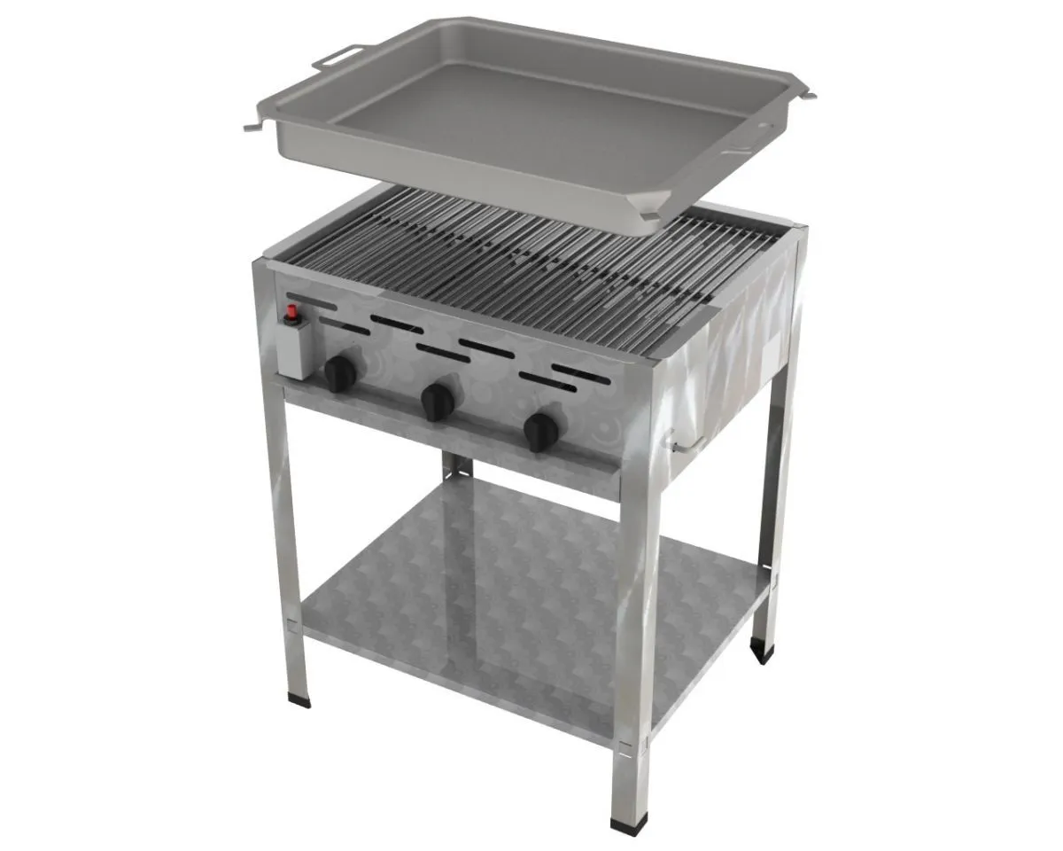 Gasgrill S - 3 Flammen