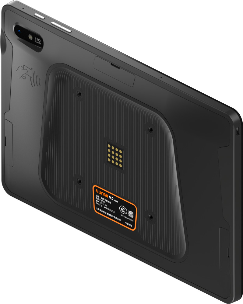 Tablet Kassenterminal Sunmi M2 Max Rückseite