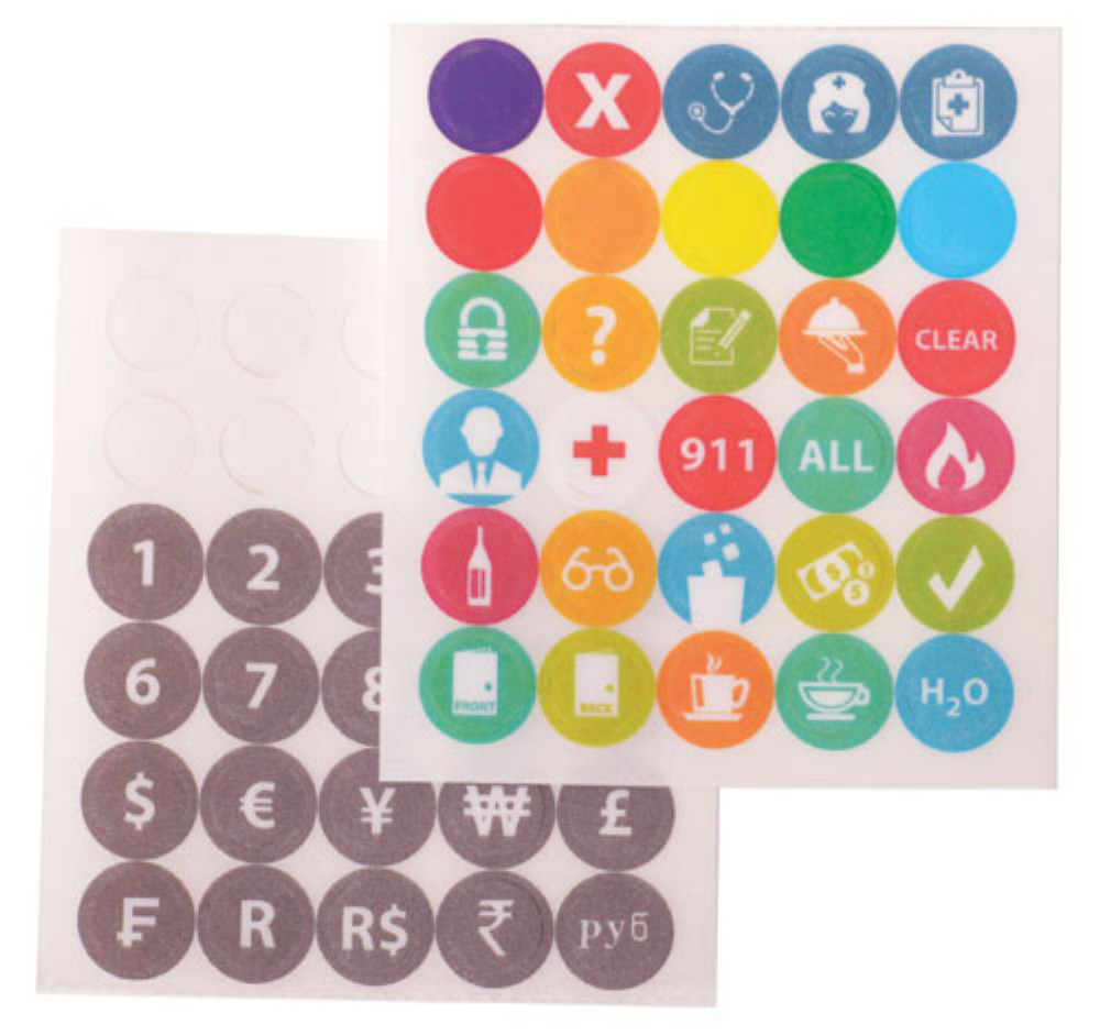 Pushbutton Pronto Aufkleber