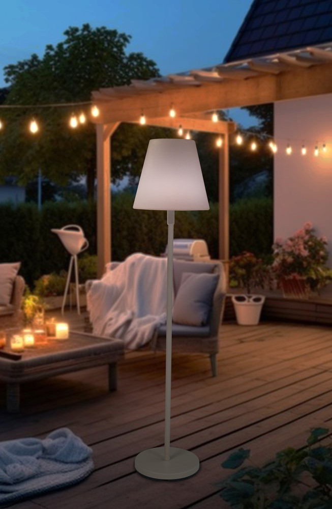 Stella Bodenleuchte Outdoor - Beige