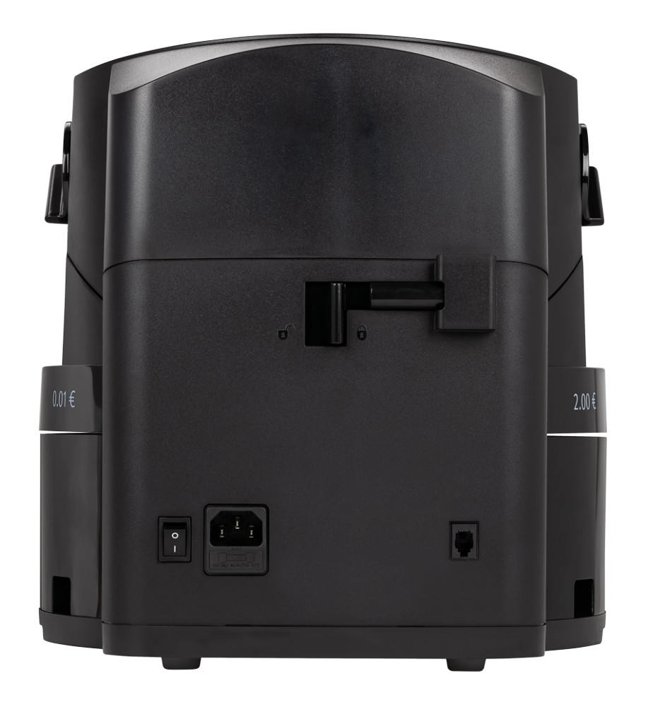 Münzzähler CS 550 Rückseite