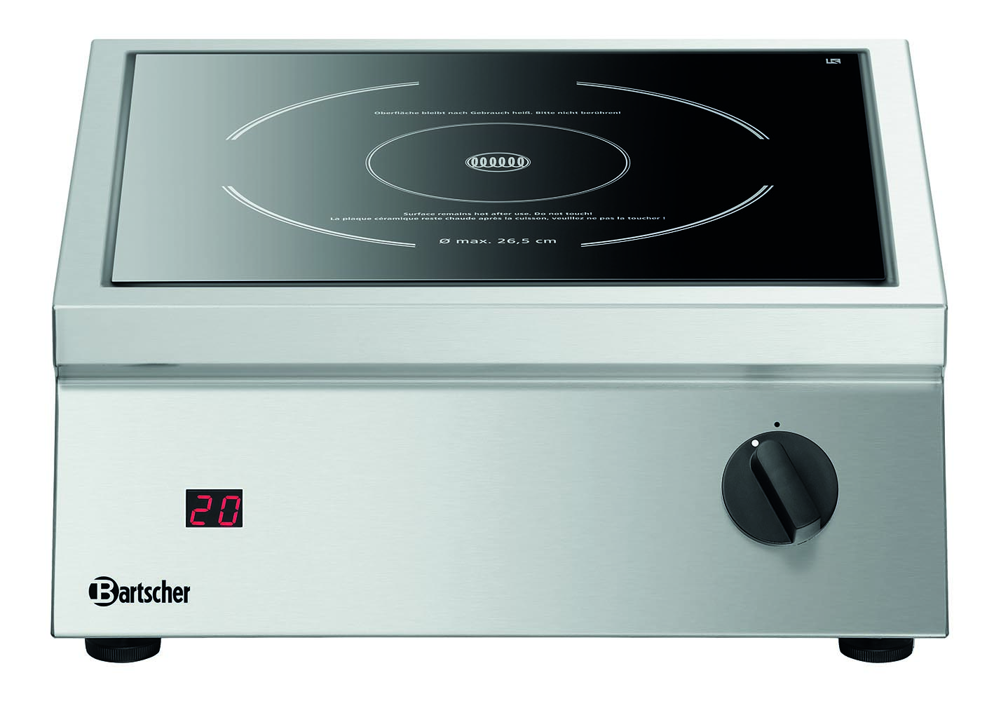 Bartscher Induktionskocher ITH 35-265 frontal