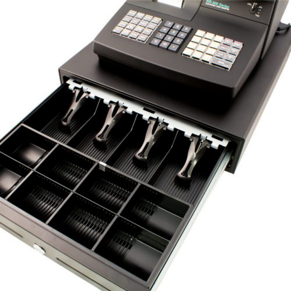 Registrierkasse NR-510R inkl. TSE und Schublade Kassenlade