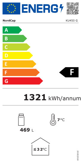 Nordcap Kühlschrank KU 450 G