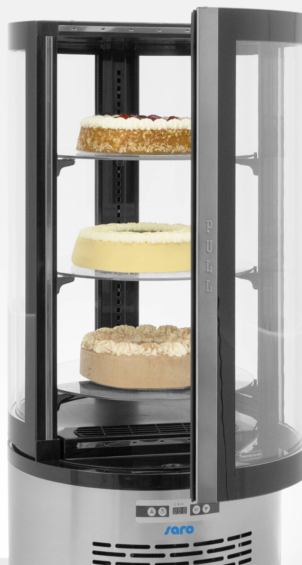 Saro Kuchenvitrine Sarina offen