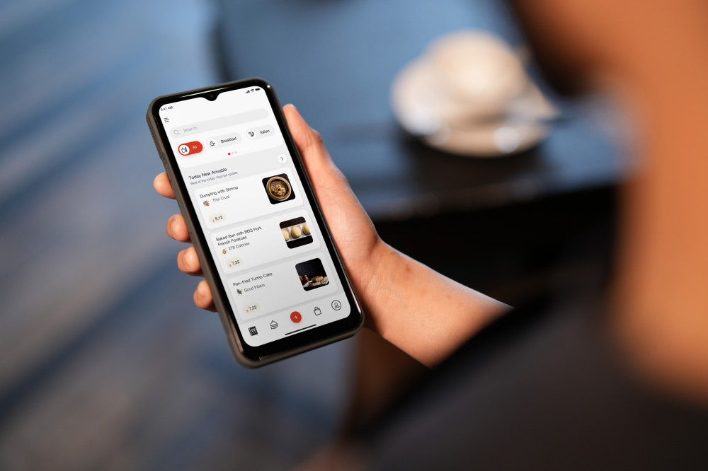 Handheld Terminal iMin Swift 1 Beispiel