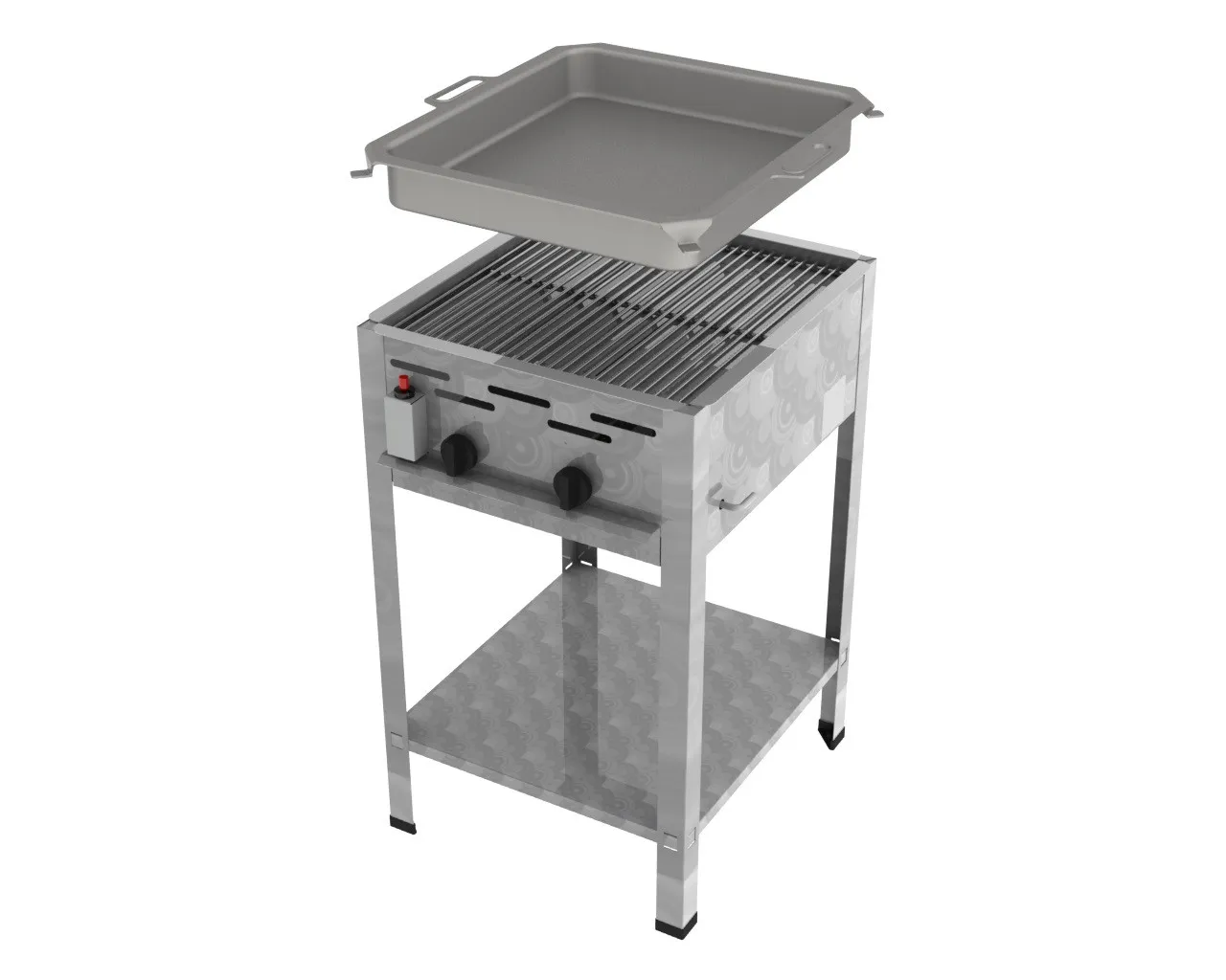Gasgrill S - 2 Flammen