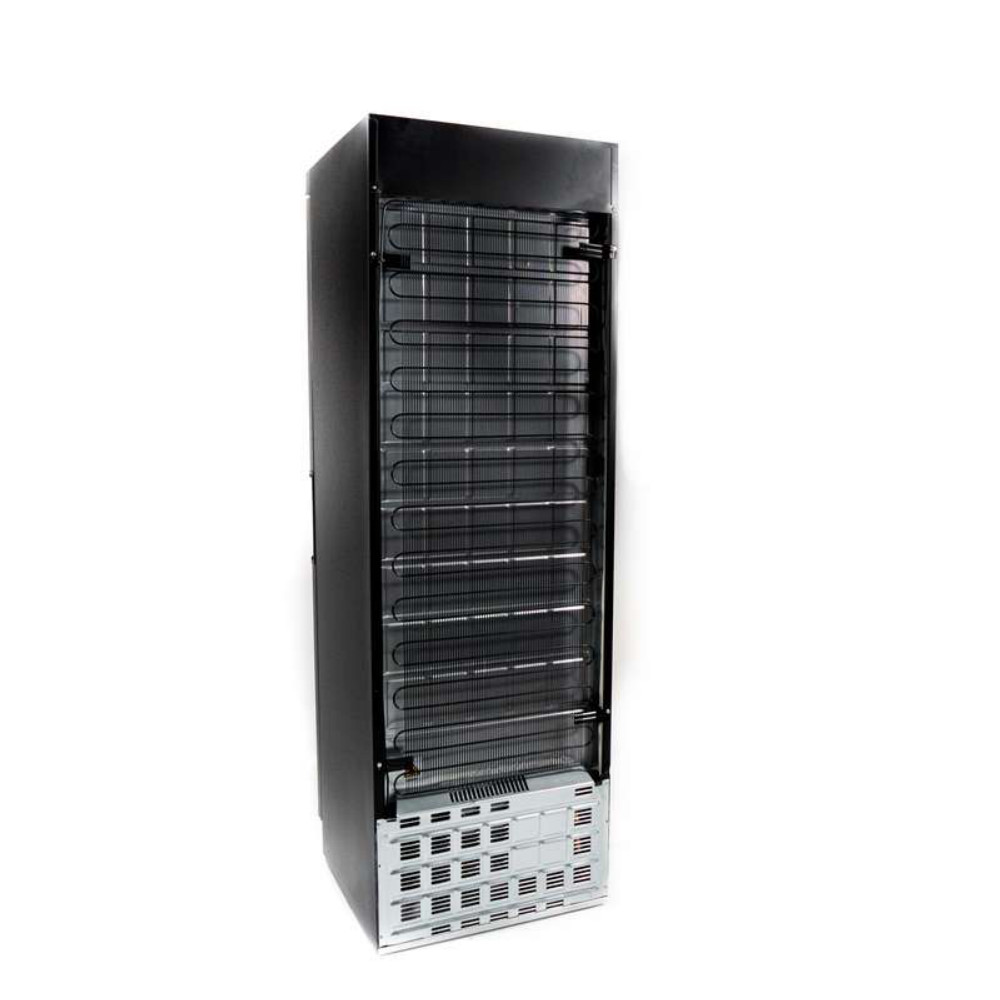 Cooldura Display-Kühlschrank LED - 380 L - ALL BLACK - Rückseite