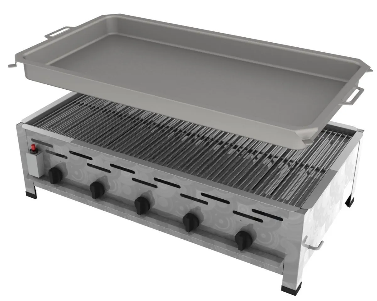 Gasgrill - 5 Flammen