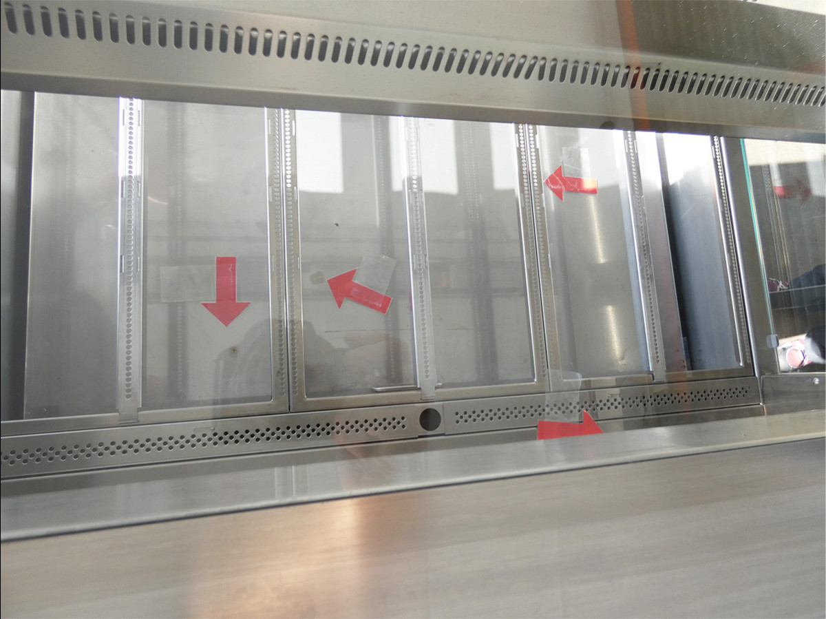 Einbauwärmevitrine BASIC E-112-45 - Slide in