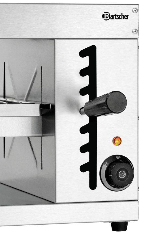 Salamander Grill Höhenverstellung