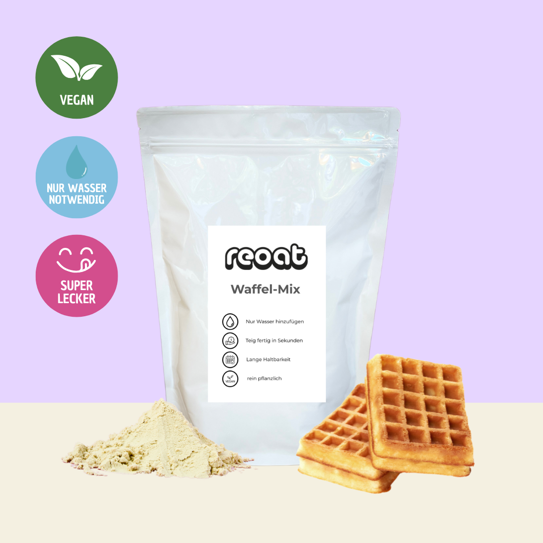 reoat Waffelteig Fertigmischung vegan - 100% Bio - 10kg