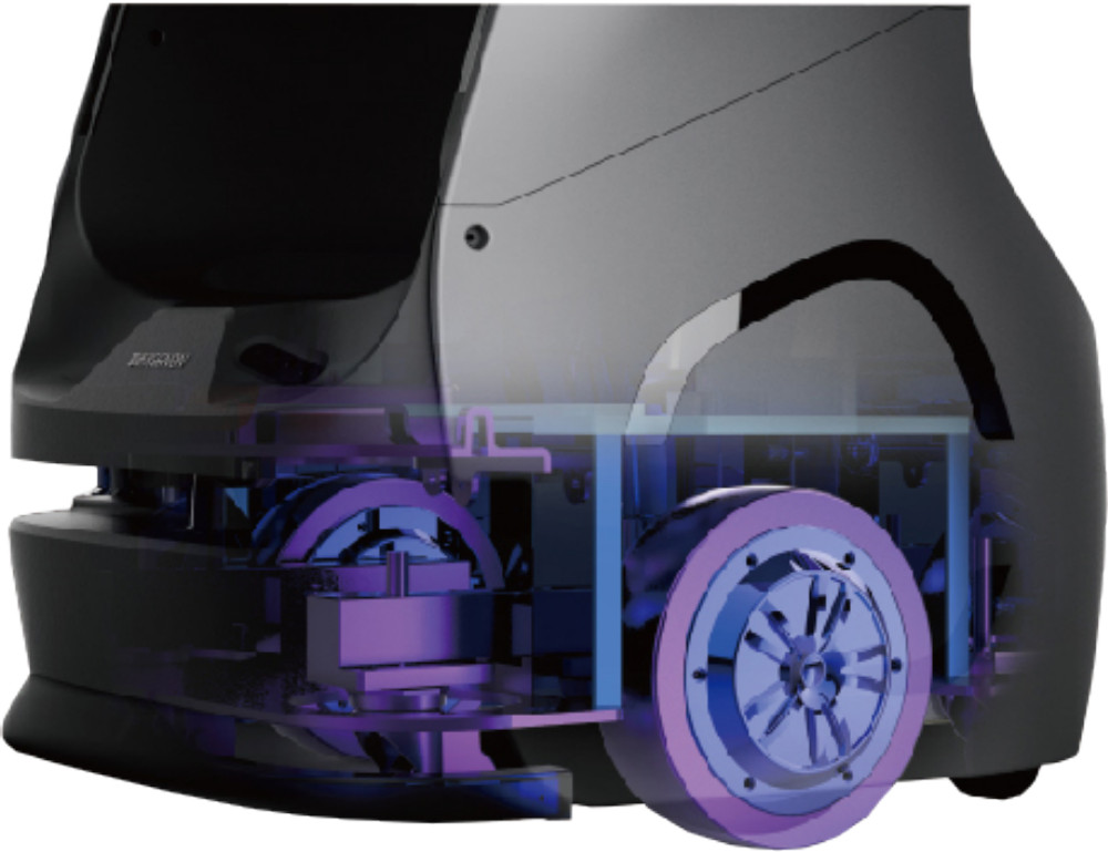 Serviceroboter Keenbot T9 Fahrwerk