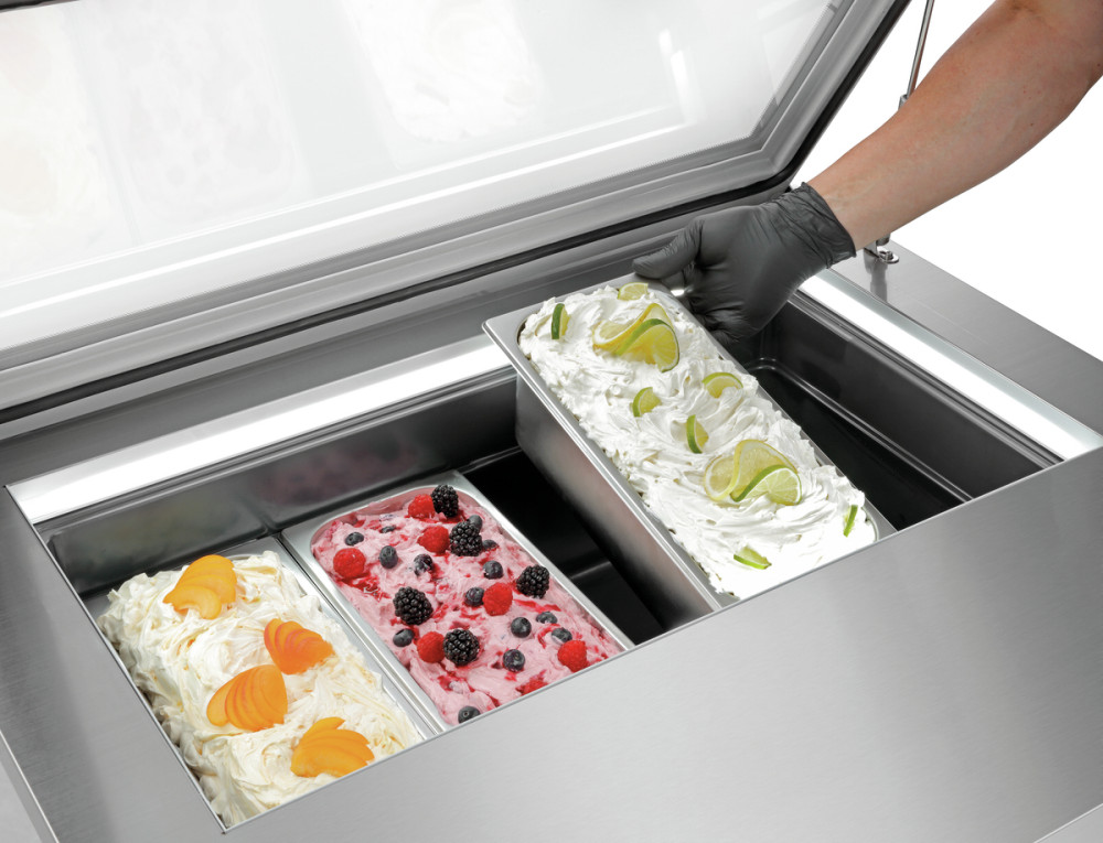 Bartscher Eisvitrine 4x6,5L-F