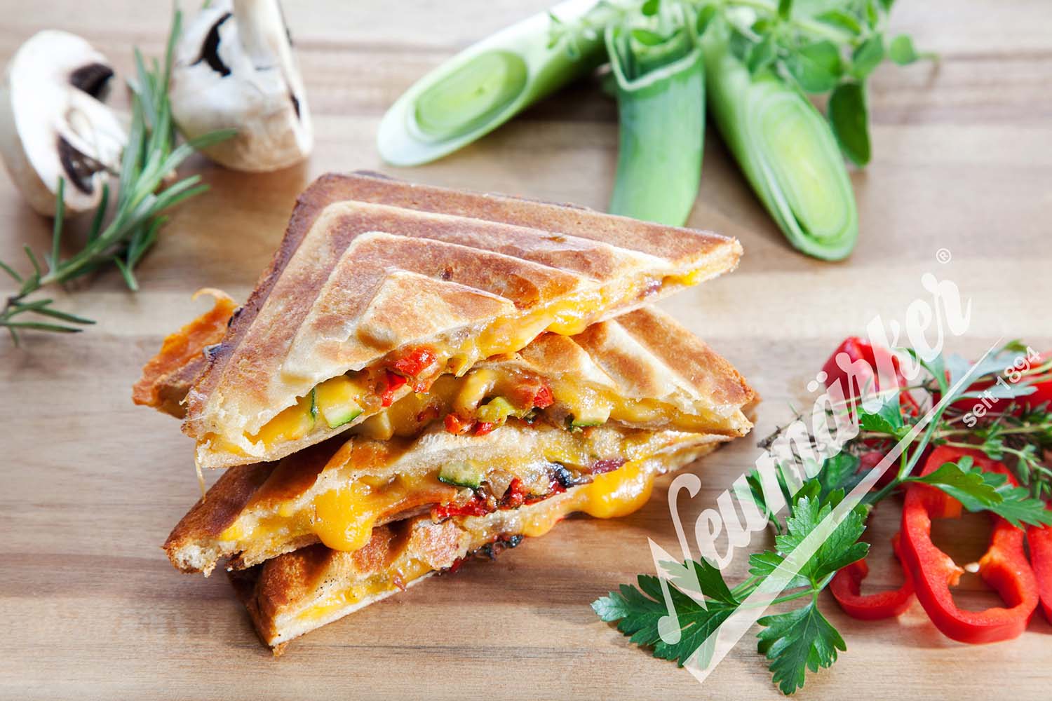 gefüllte Sandwiches