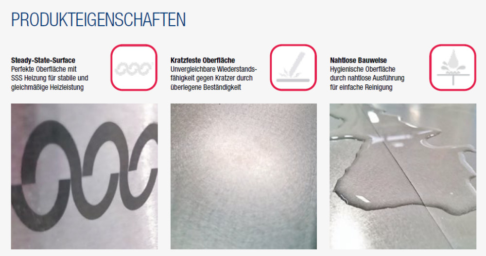 Nayati Elektro-Teppanyaki Verarbeitung