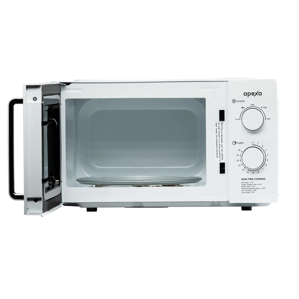 Mikrowelle M700W/20L, weiss