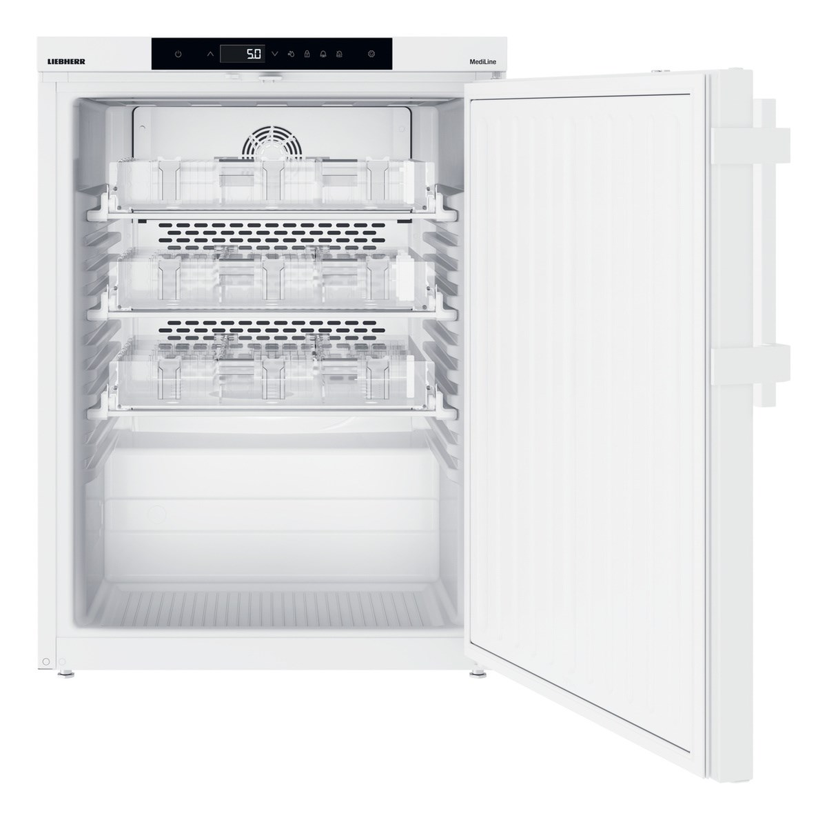 Liebherr Medikamentenkühlschrank MKUv 1610 mit Schubfächern frontal offen