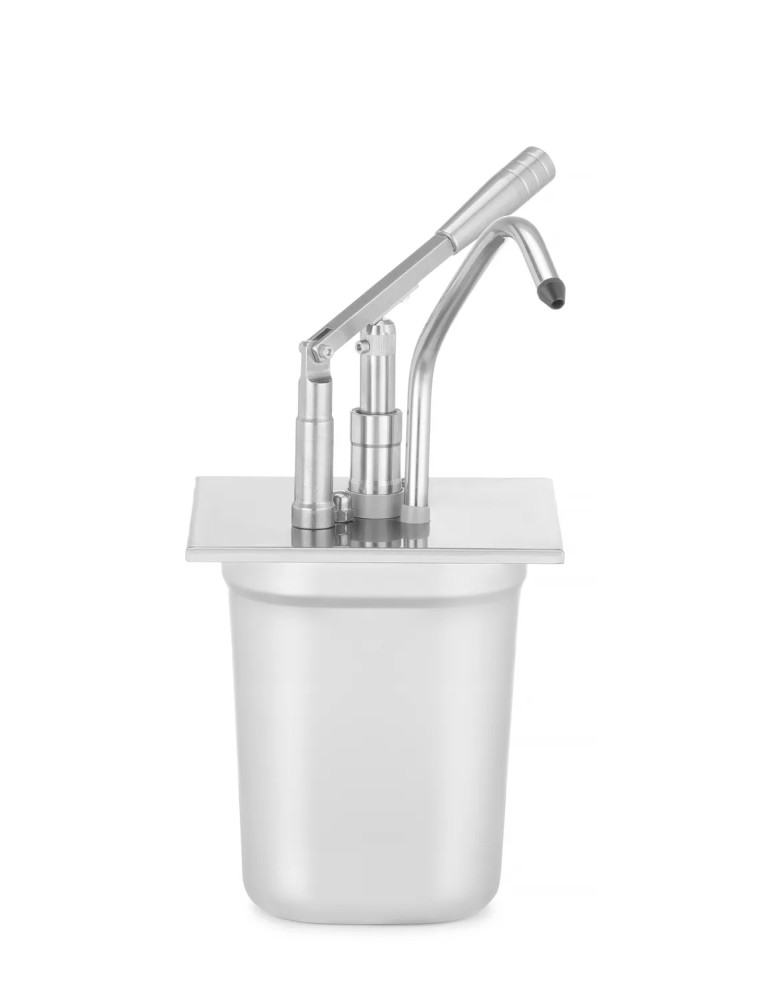 Hendi Deckel mit Spender für GN-Behälter GN 1/6 - Frontalansicht