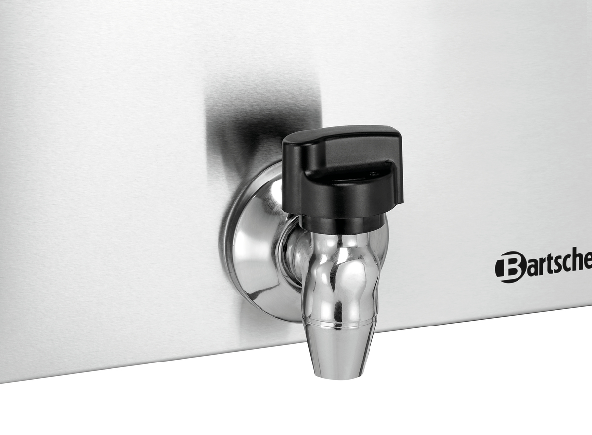 Fettablasshahn Bartscher Fritteuse SNACK IV Plus