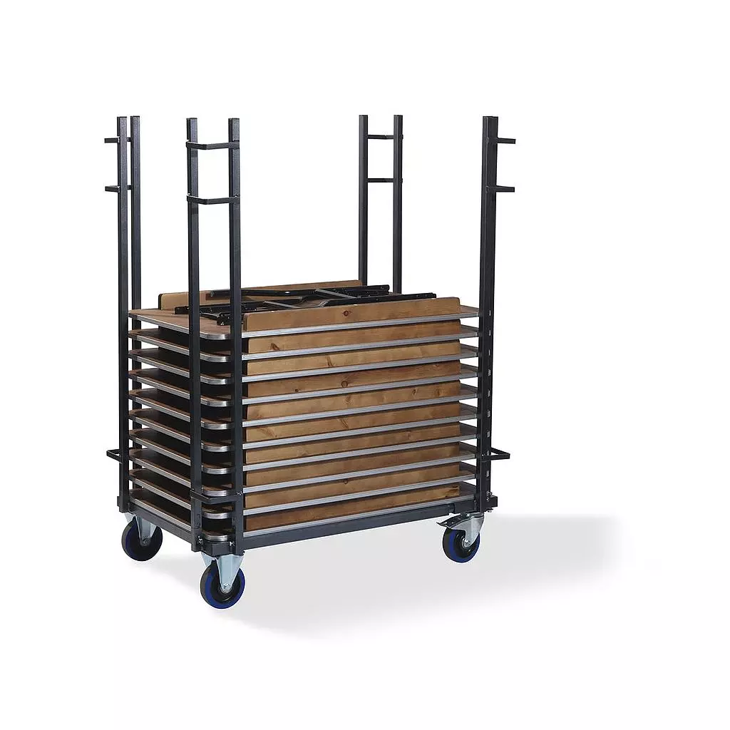 Transportwagen - Bankettische, rechteckig