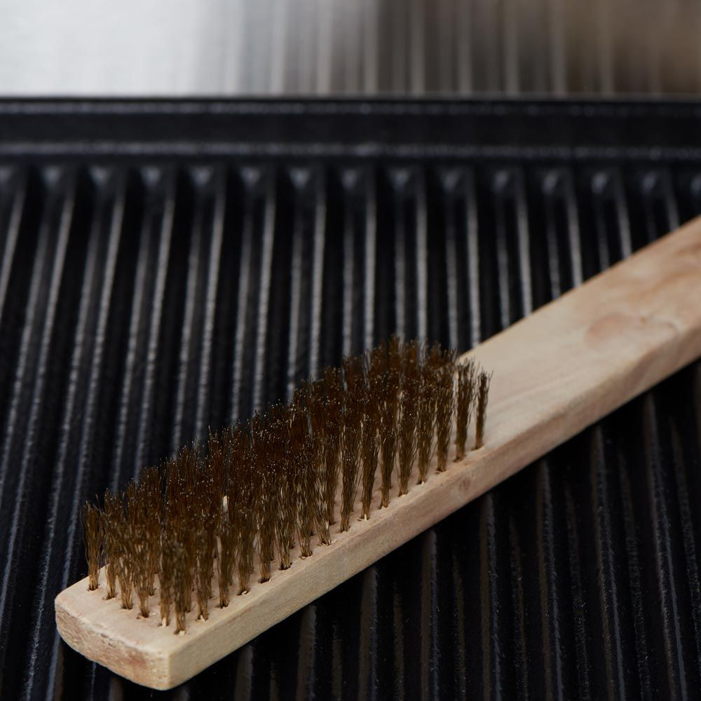 Caterina Doppel-Kontaktgrill - geriffelt - Bürste