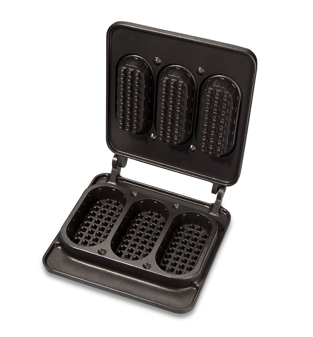 Backplatte Baguettewaffel