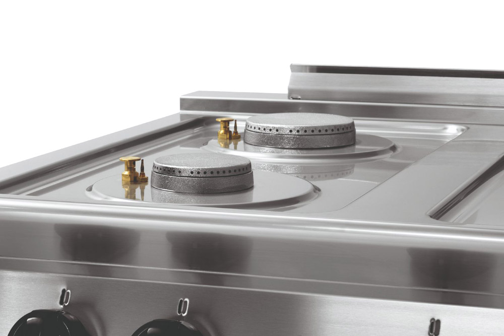 Bartscher Gasherd MFGO 7060 - 6 Flammen Gussroste abnehmbar
