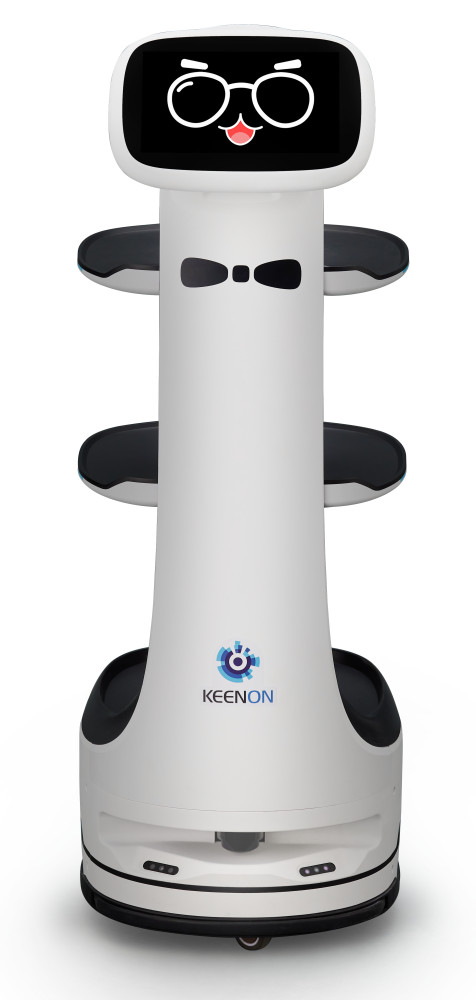 Serviceroboter Keenbot T8 Tag Front