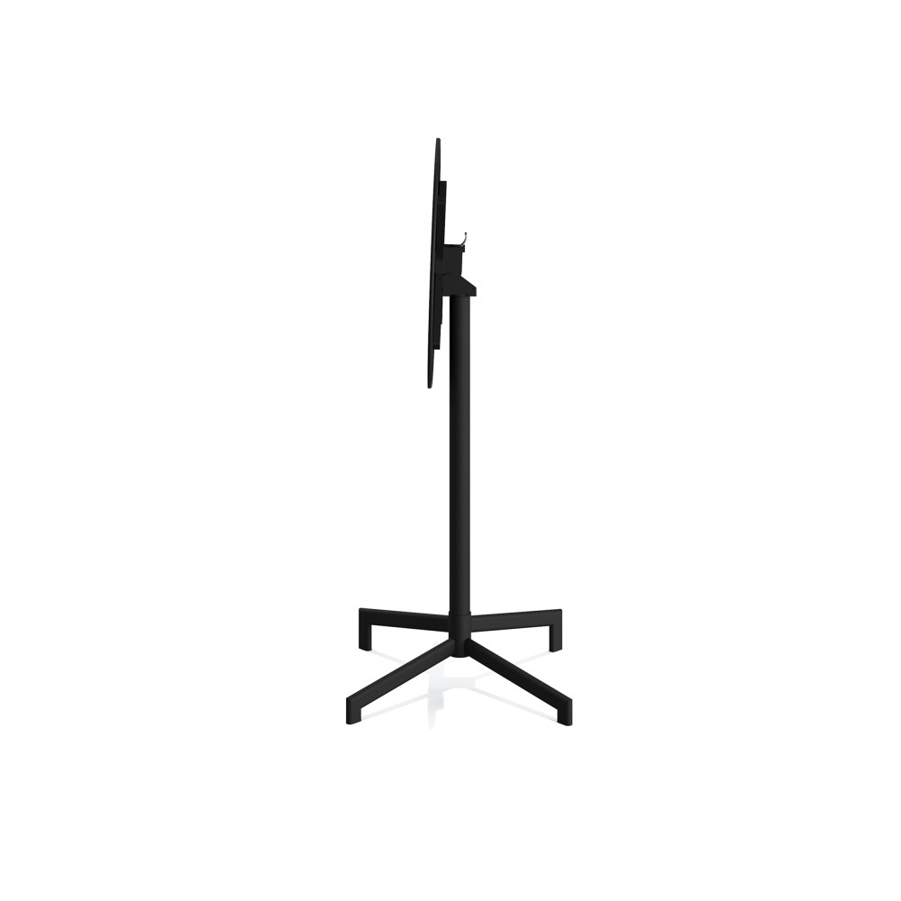 Versa Terrassen-/Stehtisch höhenverstellbar - Schwarz
