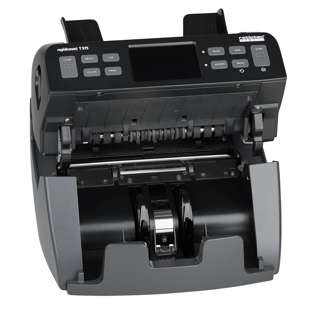 Banknotenzähler T 575 offen