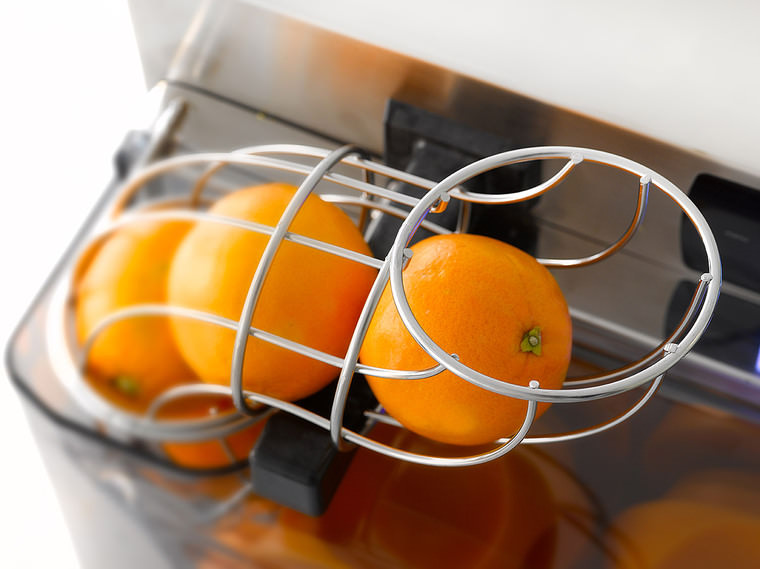 Zumex Saftpresse Essential Pro Einfüllgitter oben