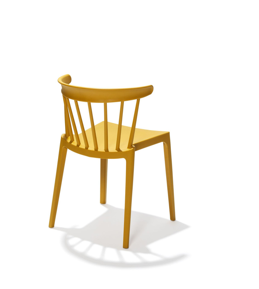 Windson Stapelstuhl gelb