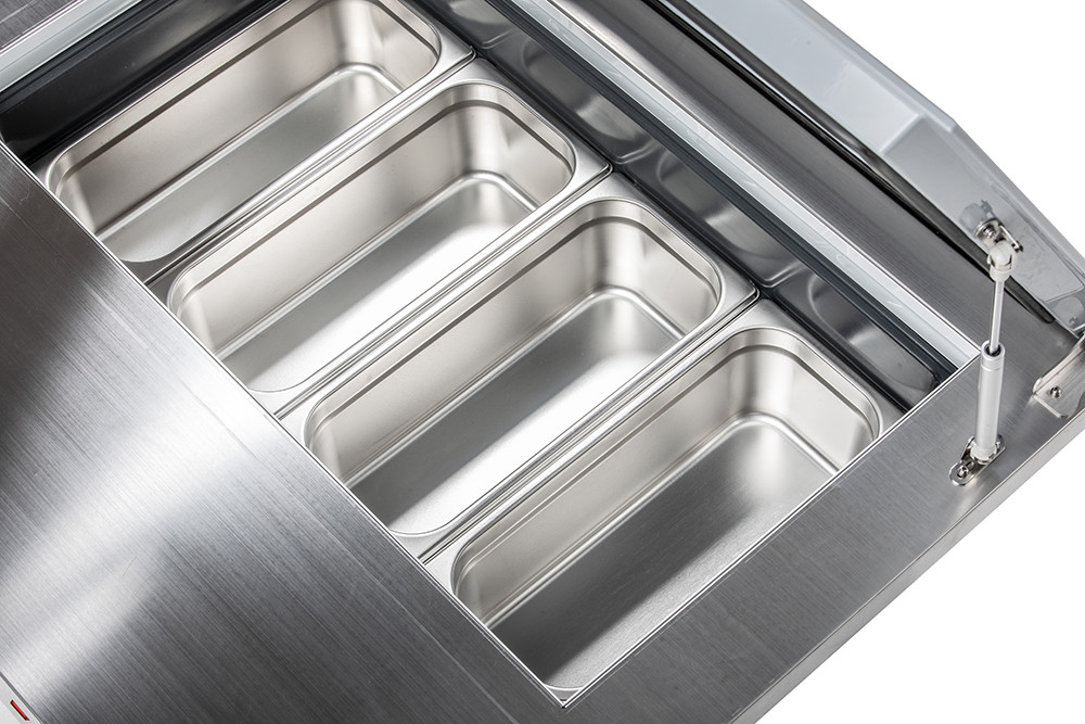 Aufsatzvitrine für Speiseeis ASV 14 Eis