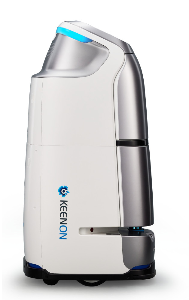 Serviceroboter Keenbot W3 Seitenansicht