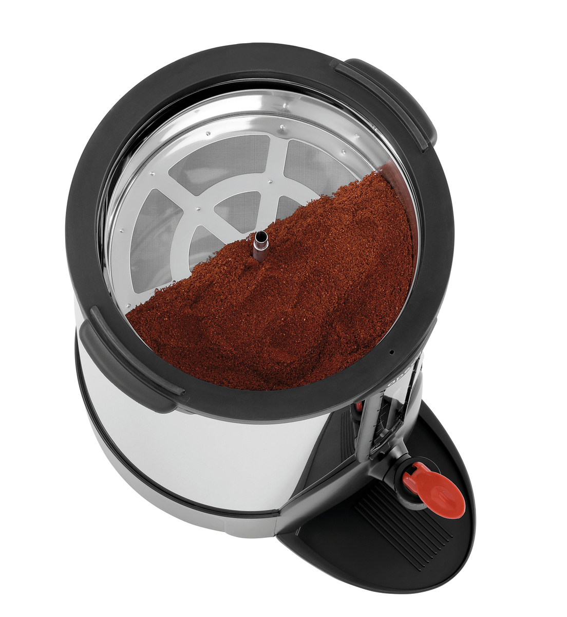 Rundfilter Kaffeemaschine 6L, Edelstahl