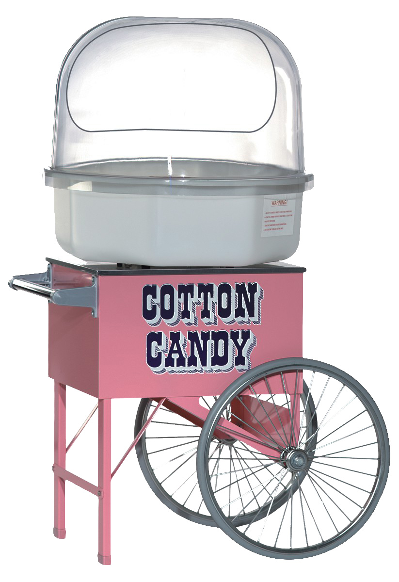 Zuckerwatte Verkaufswagen