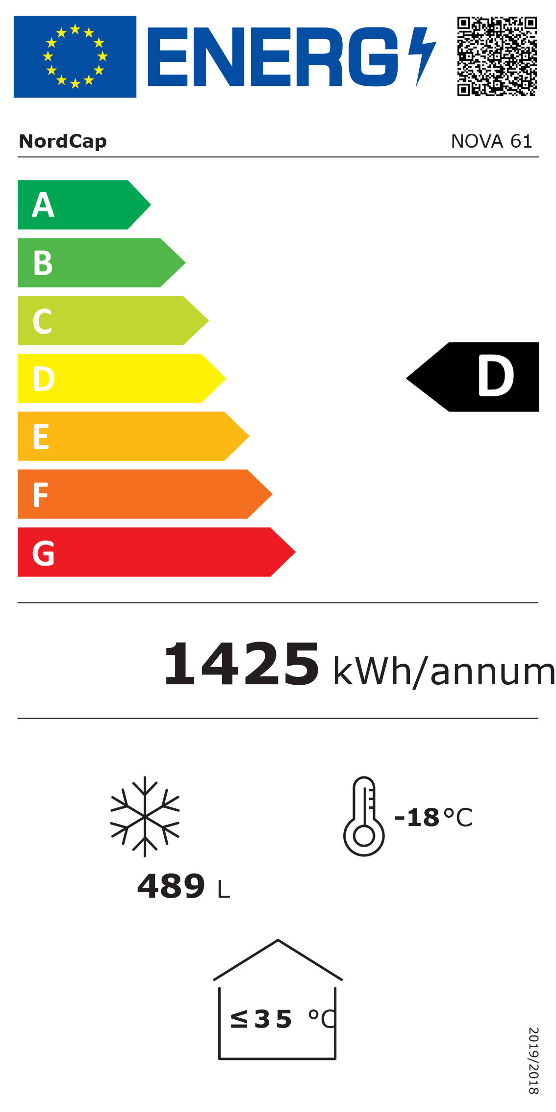 Nordcap Tiefkühltruhe Nova 61
