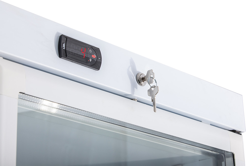 KBS Glastürkühlschrank 850 GU Stuerung